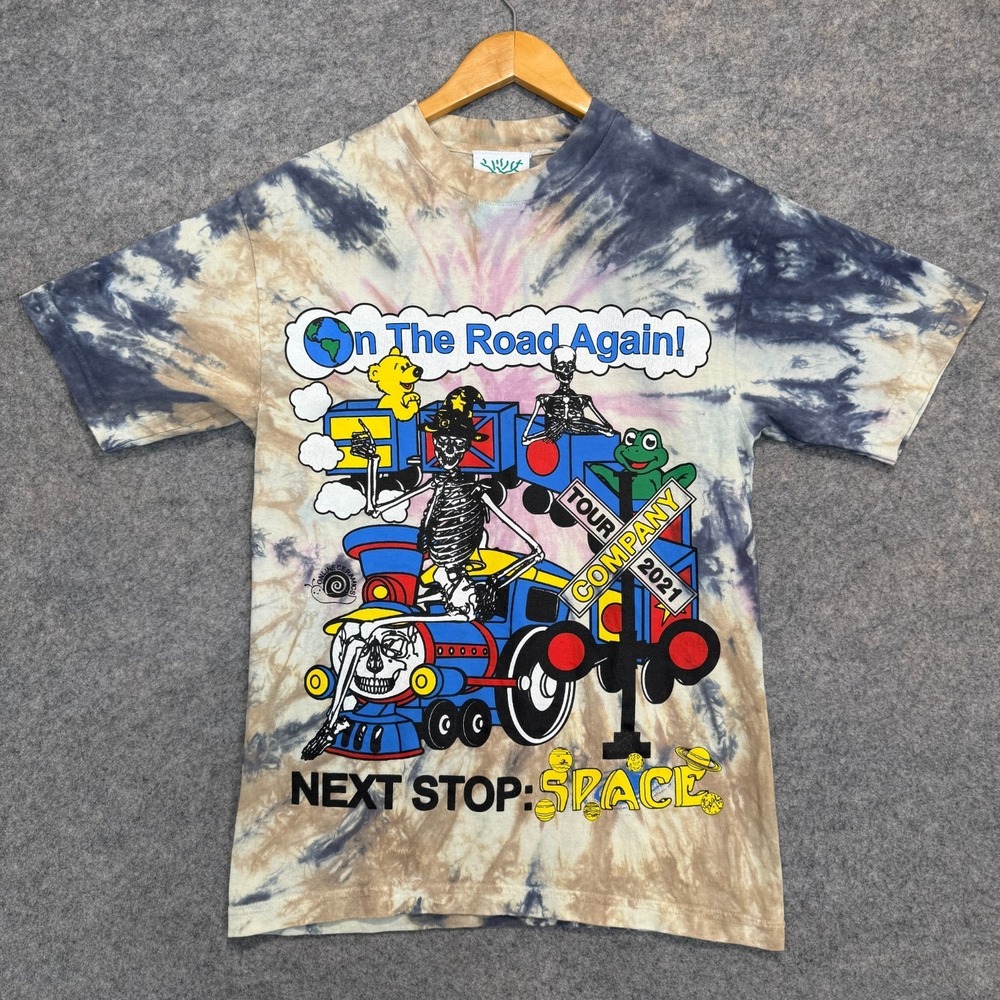 Online Ceramics x Grateful Dead Shirt Adult Small On the‎ Road Again Space Tee